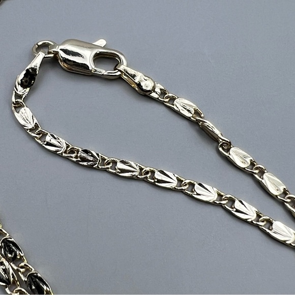 New Ankh Gold Tone CZ Iced Pendant Necklace with 22” Chain - Picture 6 of 8